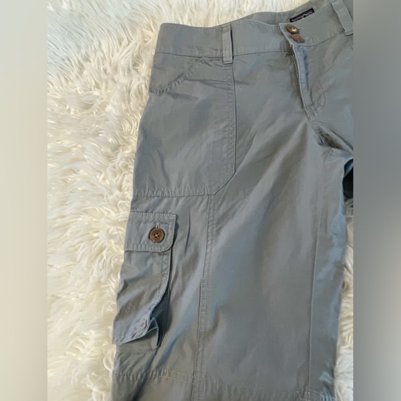 Patagonia Water Girl Women’s Gray Shorts. Size 8 with 16” inseam - Picture 6 of 14
